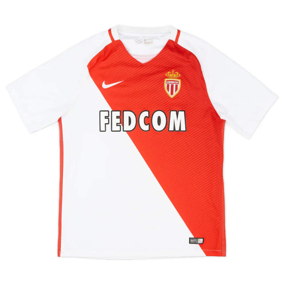 2016-17 AS Monaco Home Jersey