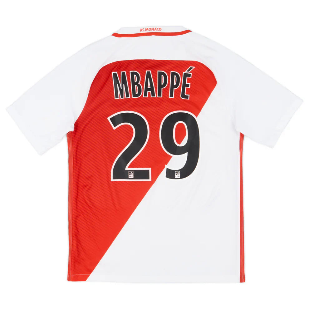 2016-17 AS Monaco Home Jersey